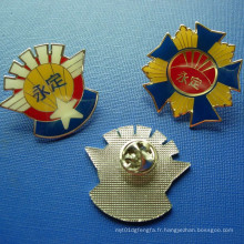 Custom Glue Metal Emblem, Epoxy-Dripping Badge (GZHY-BADGE-029)